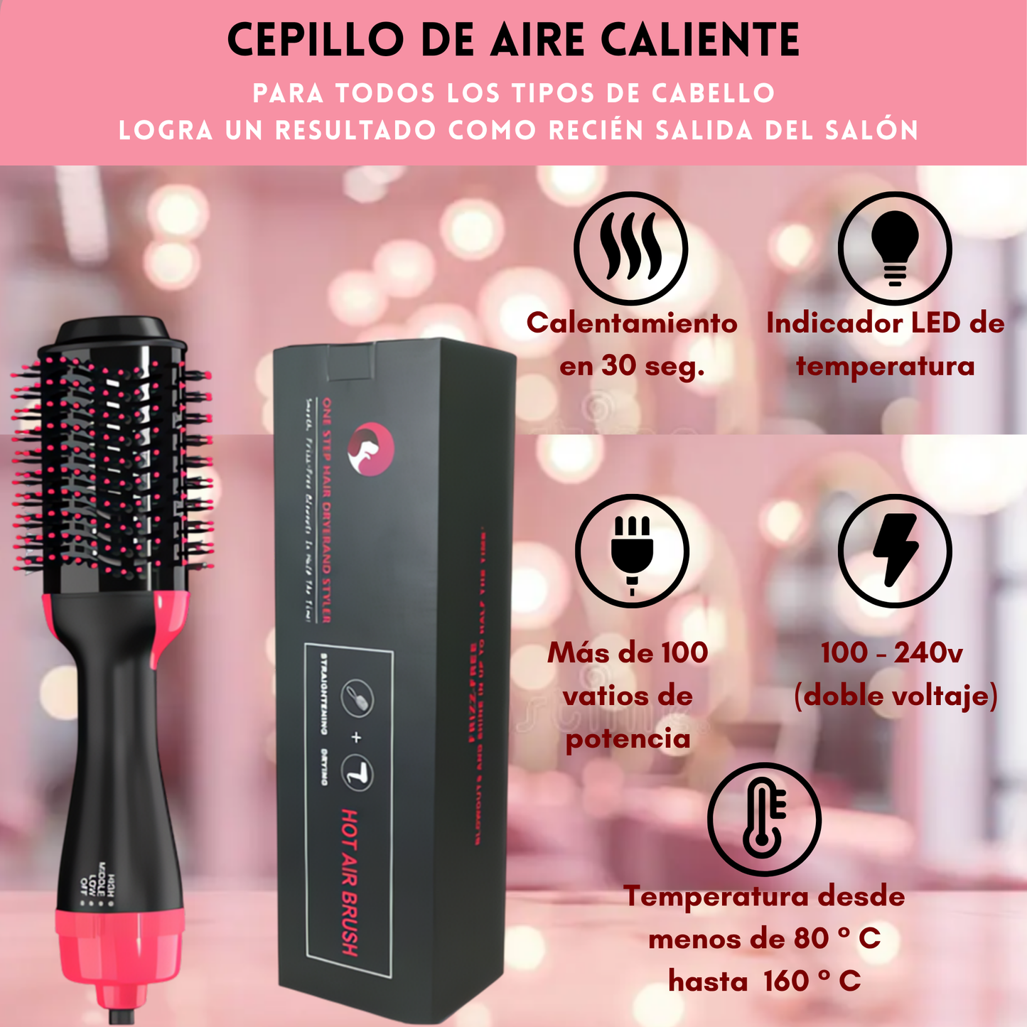 Cepillo 4 en 1 CloudHair